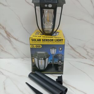 LAMPARA SOLAR CON SENSOR DL