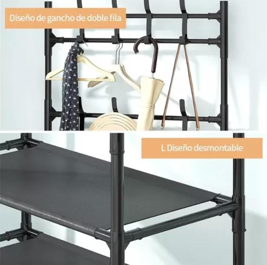 PERCHERO ZAPATERO 5 NIVELES - Imagen 4