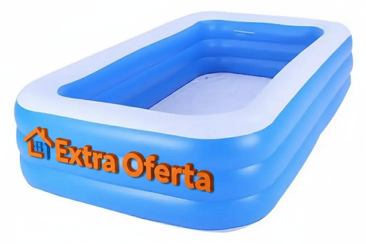 PISCINA RECTANGULAR DE 1.80X130X45