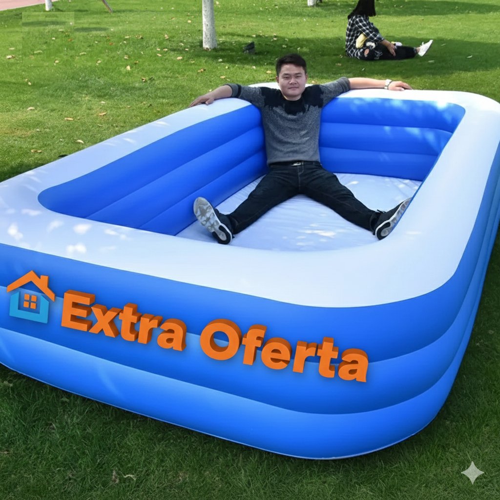 PISCINA RECTANGULAR DE 1.80X130X45 - Imagen 2