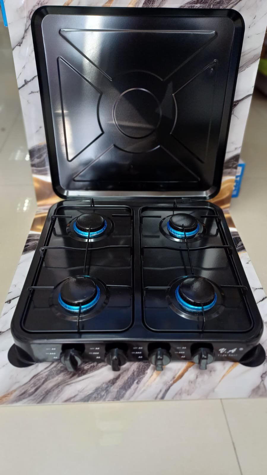 COCINA ENCIMERA 4 HORNILLAS