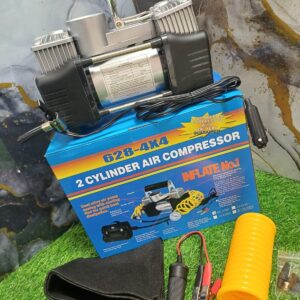 COMPRESOR DE AIRE DOBLE CILINDRO 12V