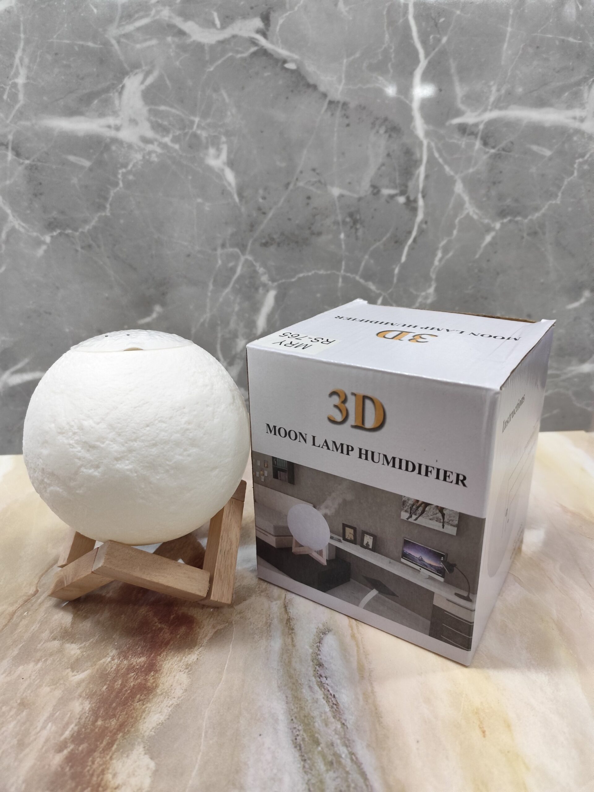 HUMIDIFICADOR CON LAMPARA LUNA