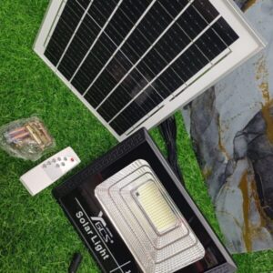 LAMPARA LED SOLAR CON PANEL 120W