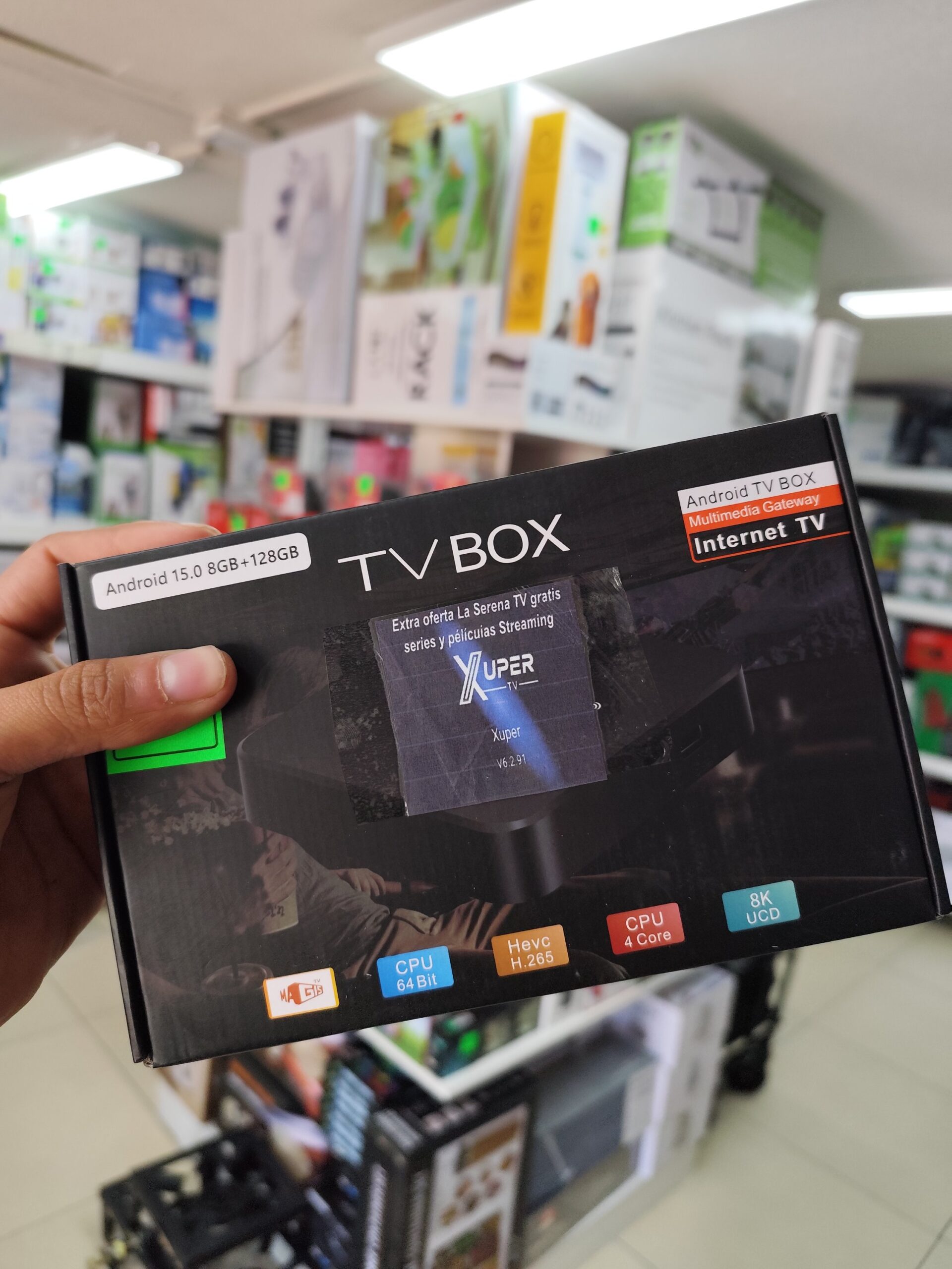 TV BOX 4K VERSIÓN PLUS MAGISTV