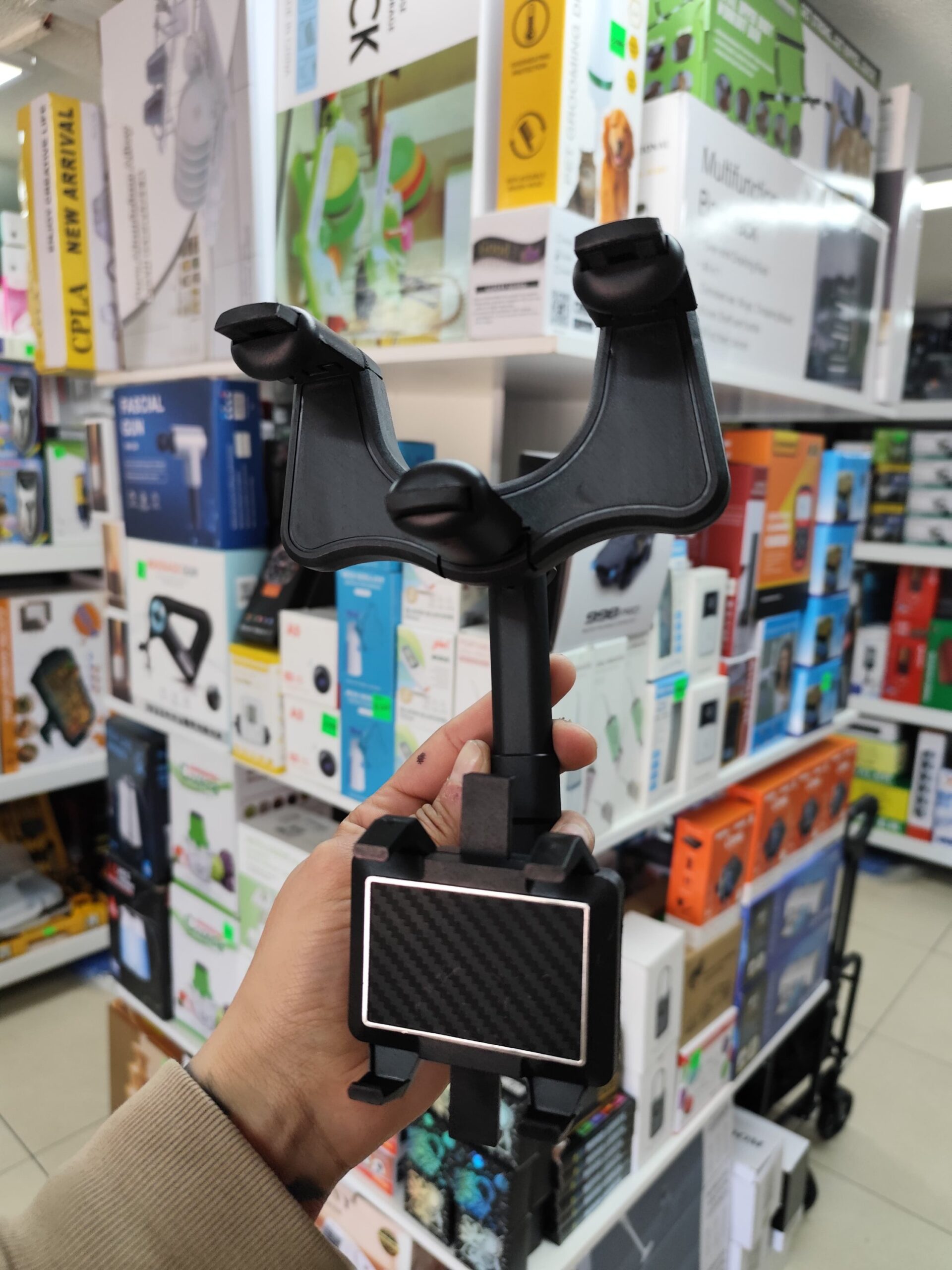 SOPORTE CELULAR AUTO RETROVISOR