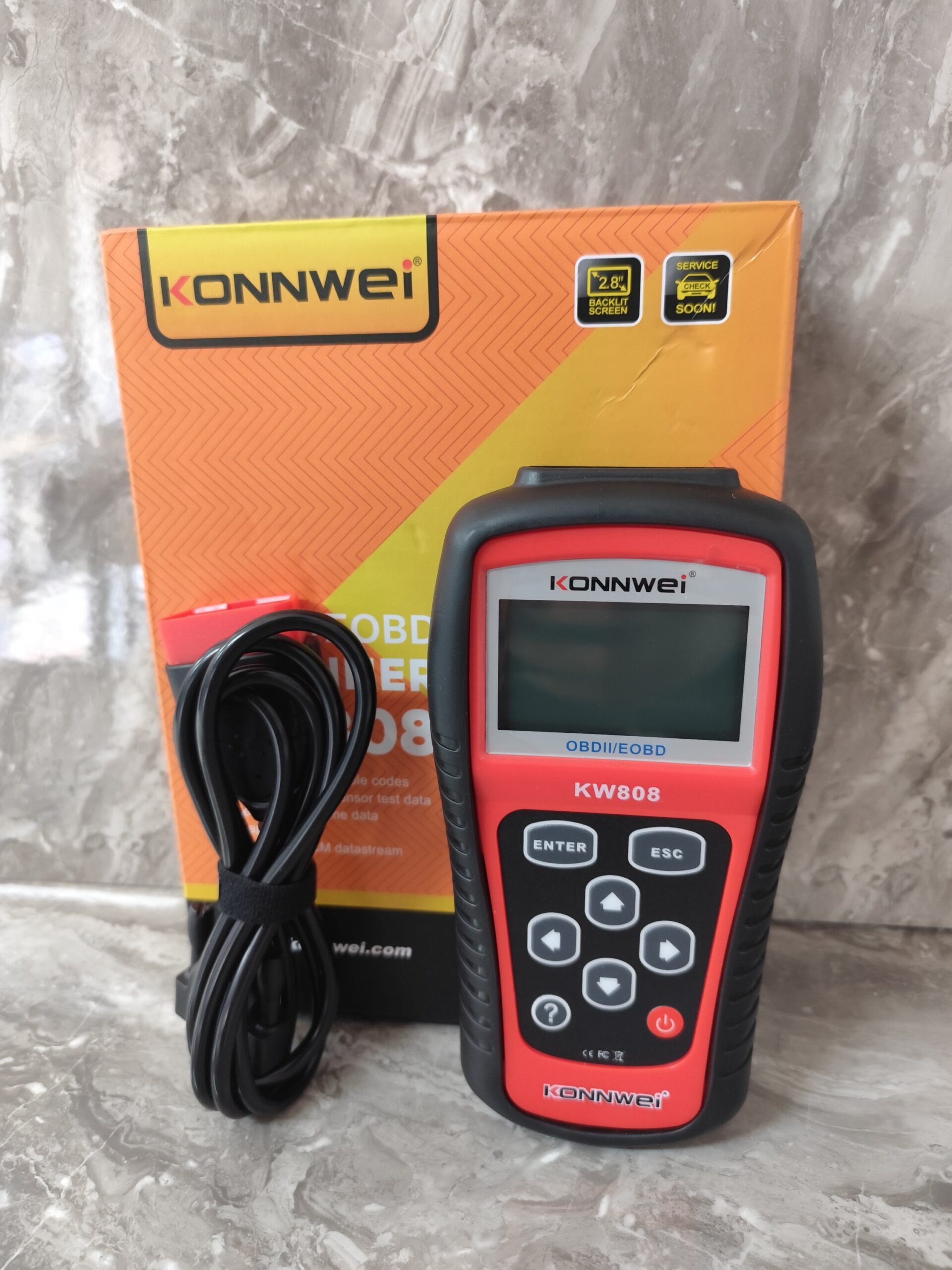SCANNER PARA AUTO KW808 - Imagen 2