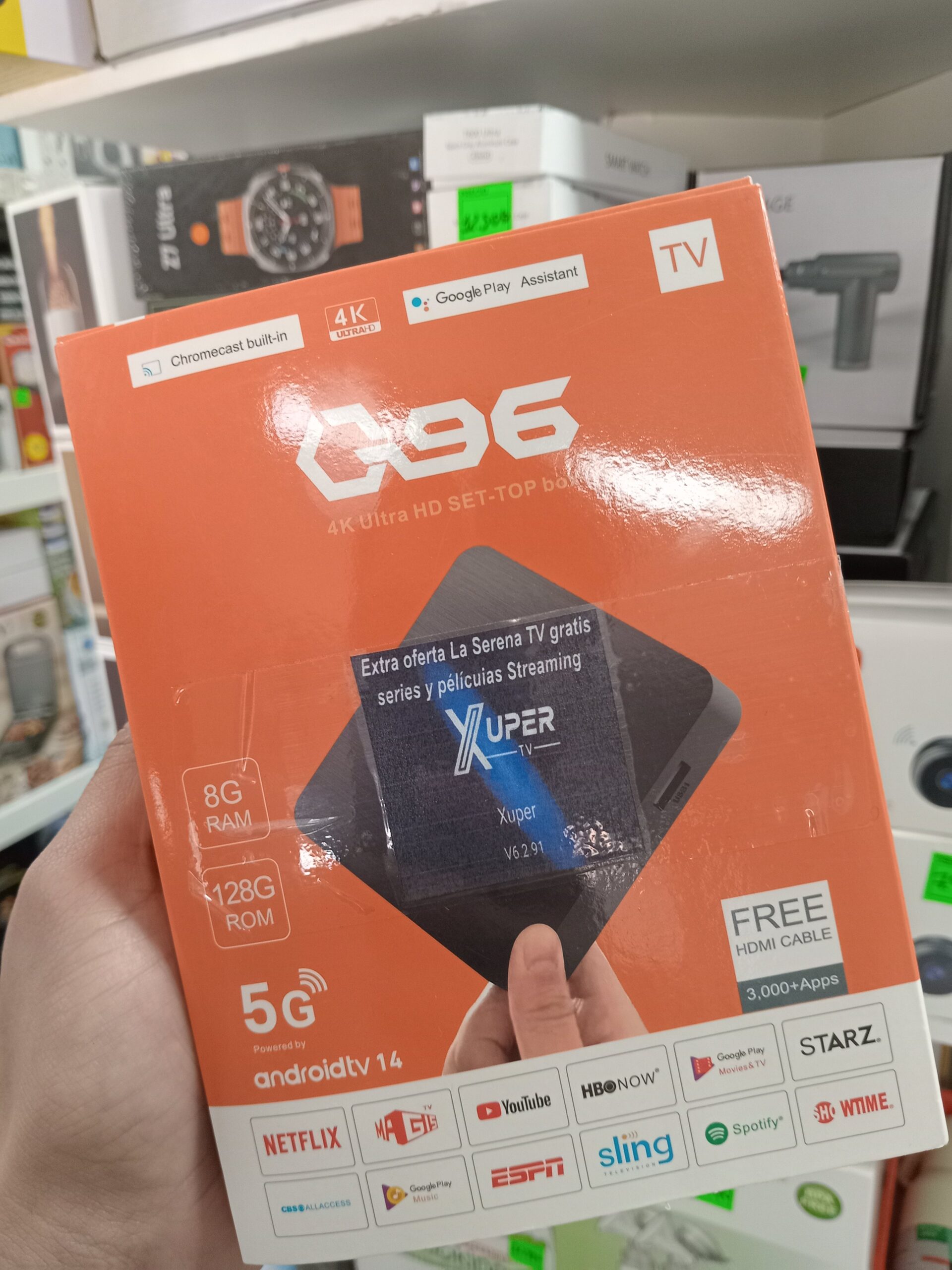 TV BOX G96 VERSION PLUS MAGISTV X SUPER TV