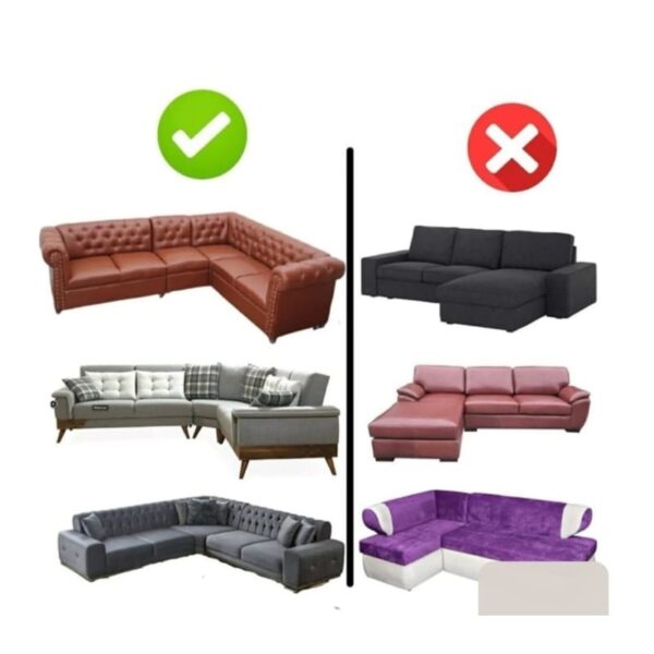 CUBRE SILLON EN L ROJO - Image 3