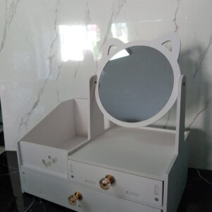 ORGANIZADOR DE MAQUILLAJE GRANDE CORAZONES