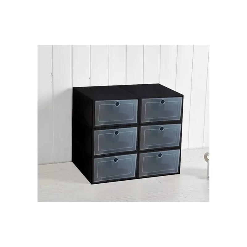 CAJON ZAPATERO X6 NEGRO - Imagen 3