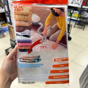 BOLSA PARA SELLAR AL VACÍO ROPA 60X80