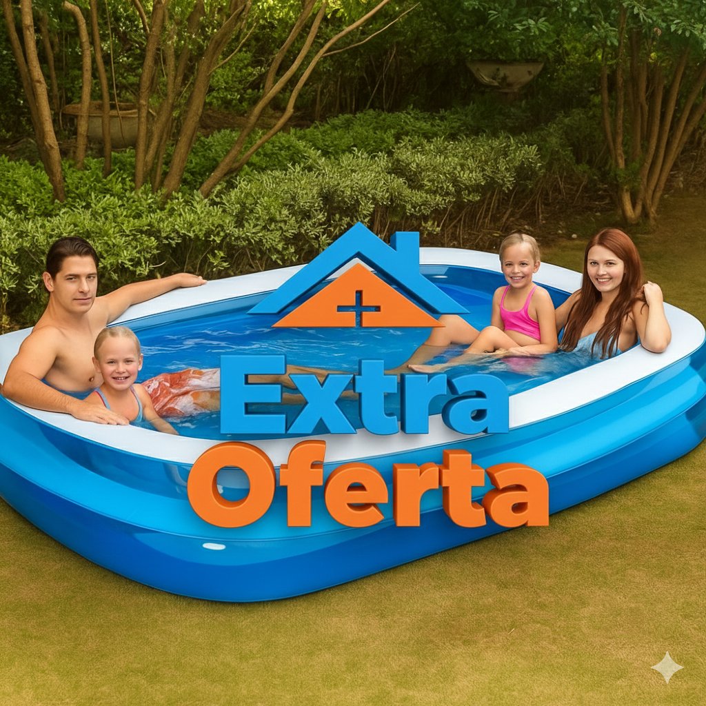 PISCINA INFLABLE RECTANGULAR 200x120x40