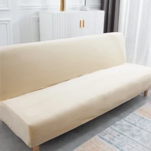 FUNDA CUBRE ASIENTOS ELÁSTICO FUTON BEIGE