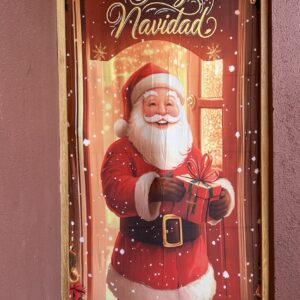 FUNDA PARA PUERTA DISEÑO NAVIDAD