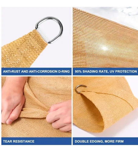 TOLDO VELA TRIANGULAR 5x5x5